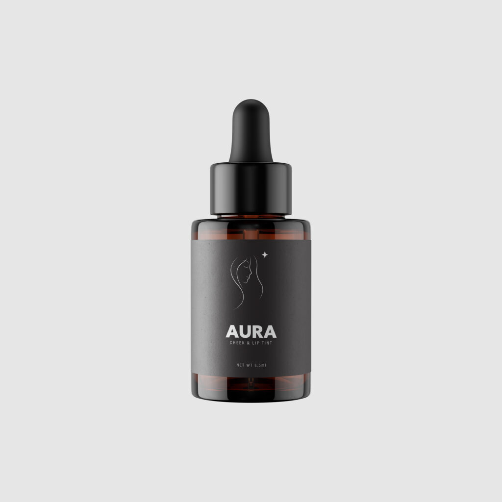 Aura Cosmetics dropper bottle